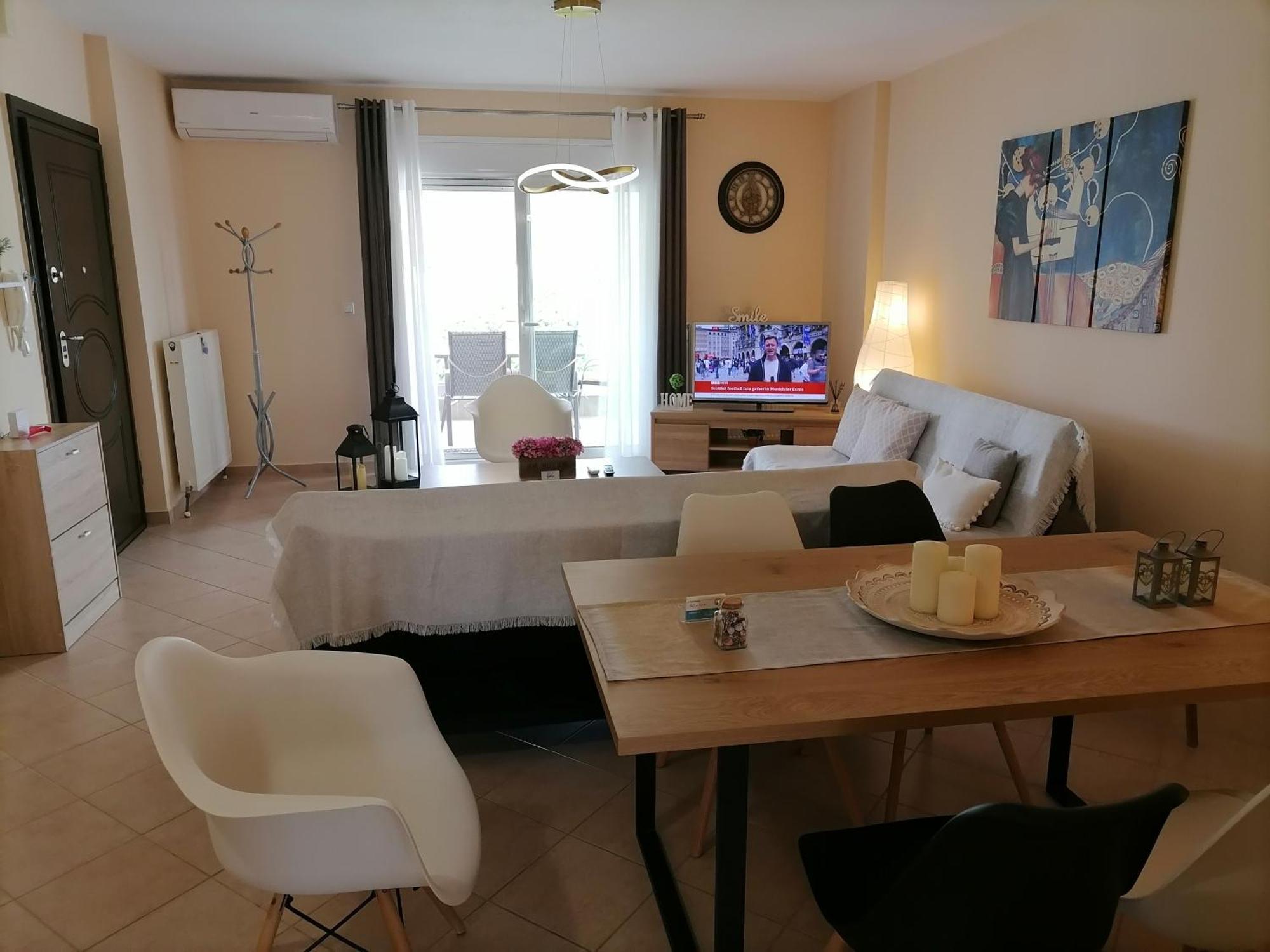 Ferienwohnung Bella Casa Néa Péramos Exterior foto